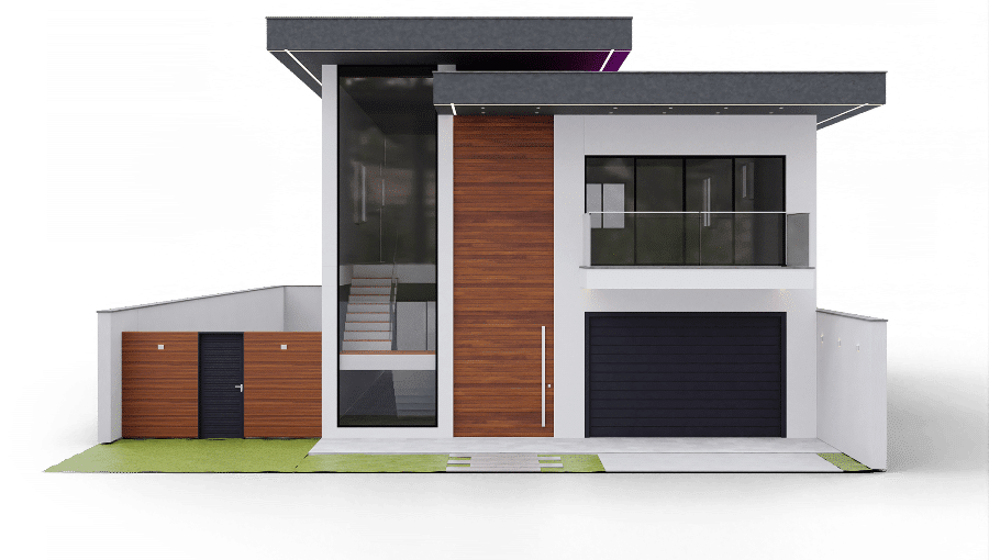 modern house min