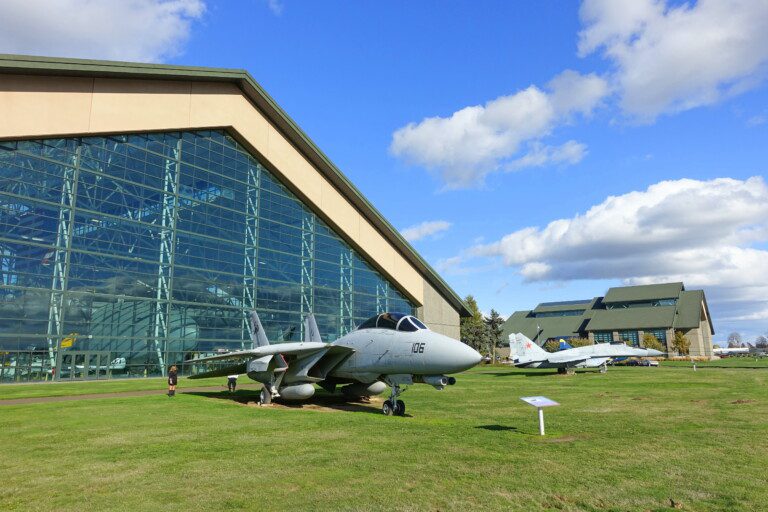 Exterior view Evergreen Aviation & Space Museum McMinnville, Oregon DSC00410
